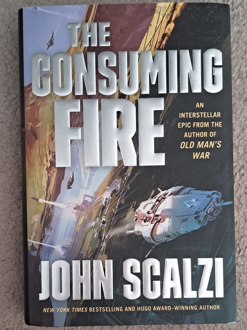Brand NEW The Consuming Fire by John Scalzi — Sci‑Fi Paperback, Hard Cover
